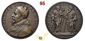 CLEMENTE X  1670/1676  1674 ANNO IV per la ... 