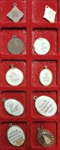 - 10 piccole medaglie devozionali ... 