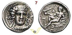 BRUTTIUM - Kroton  (475-425 a.C.)  Statere.  ... 