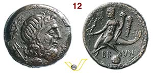 CALABRIA - Brundisium  (215 a.C. circa)  ... 