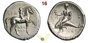 CALABRIA - Tarentum  (281-270 a.C. circa)  ... 