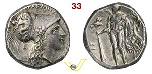 LUCANIA - Heraclea  (330-325 a.C.)  ... 