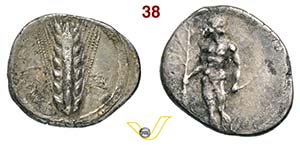 LUCANIA - Metapontum  (440-430 a.C.)  ... 