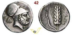 LUCANIA - Metapontum  (340-330 a.C.)  ... 