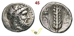 LUCANIA - Metapontum  (330-320 a.C.)  ... 