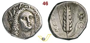 LUCANIA - Metapontum  (330-290 a.C.)  ... 