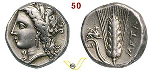 LUCANIA - Metapontum  (330-280 a.C.)  ... 