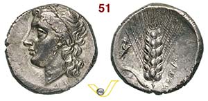 LUCANIA - Metapontum  (290-280 a.C.)  ... 