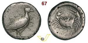 SICILIA - Agrigentum  (480-470 a.C.)  ... 
