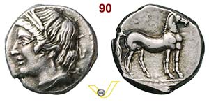 SICILIA - Siculo Puniche  (215-205 a.C.)  ... 
