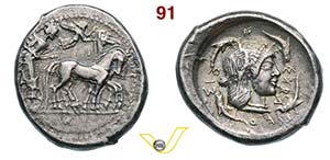 SICILIA - Syracusae  (485-479 a.C.)  ... 