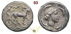 SICILIA - Syracusae  (460-450 a.C.)  ... 
