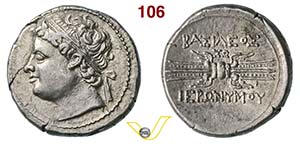 SICILIA - SyracusaeGeronimo  (215-214 a.C.)  ... 