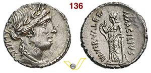 ACILIA - Man. Acilius Glabrio  (49 a.C.)  ... 