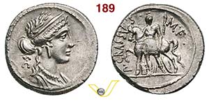 LICINIA - P. Licinius Crassus M.f.  (55 ... 