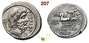 PLAUTIA - P. Plautius Hypsaeus  (60 a.C.)  ... 