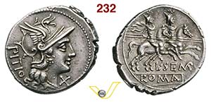 SEMPRONIA - L. Sempronius Pitio  (148 a.C.)  ... 