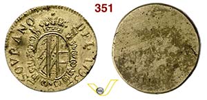 MILANO - Peso SOVRANO DEL 1793   mm 21,3   ... 