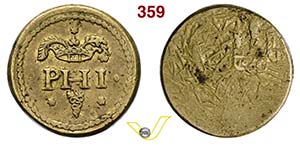 MILANO - Peso PHI (epoca di Filippo III o ... 