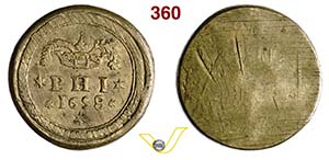 MILANO - Peso PHI, datato 1658 (Filippo ... 