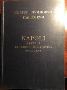 AA.VV.    Corpus Nummorum Italicorum. Vol. ... 