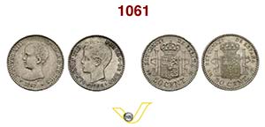 SPAGNA - ALFONSO XIII  (1885-1931)  50 Cent. ... 