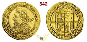 GRAN BRETAGNA - GIACOMO I  (1603-1625)  ... 