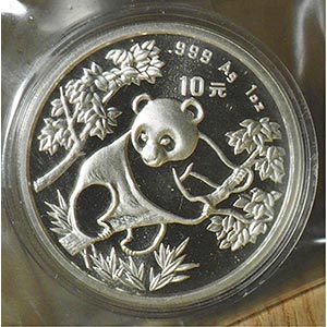CINA - 1992 - 10 Yuan “Panda”    FDC
