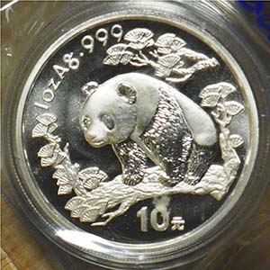 CINA - 1997 - 10 Yuan “Panda” (data ... 