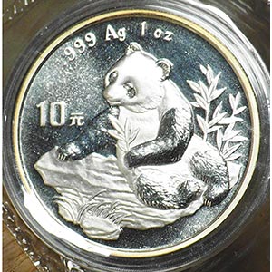 CINA - 1998 - 10 Yuan “Panda” (data ... 