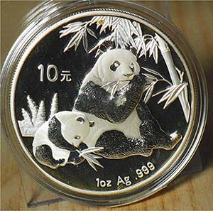 CINA - 2007 - 10 Yuan “Panda”    FDC