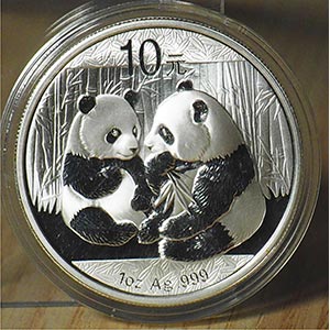 CINA - 2009 - 10 Yuan “Panda”    FDC