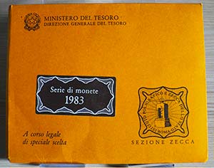ITALIA - 1983 - Serie 10 valori + serie ... 