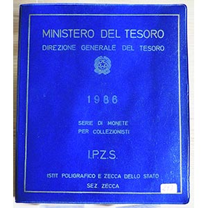 ITALIA - 1986 - Serie 11 valori + serie ... 