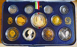 ITALIA - 1994 - Serie 11 valori    Con ... 