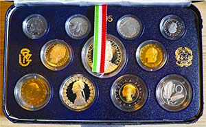 ITALIA - 1995 - Serie 11 valori    Con ... 