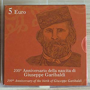 ITALIA - 2007 - 5 Euro “200° anniv. della ... 