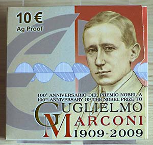 ITALIA - 2009 - 10 Euro “100° anniv. del ... 