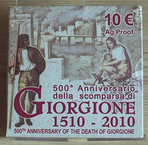 ITALIA - 2010 - 10 Euro “500° anniv. ... 