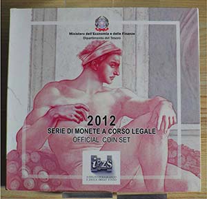 ITALIA - 2012 - Serie 10 valori “500° ... 