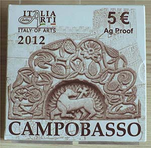ITALIA - 2012 - 5 Euro “Campobasso”    ... 