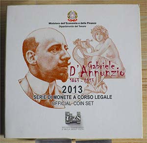 ITALIA - 2013 - Serie 10 valori “Gabriele ... 