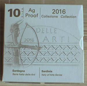 ITALIA - 2016 - 10 Euro “Sardegna”    ... 