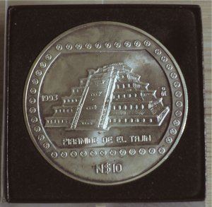 MESSICO - 1993 - 10 Pesos 5 Once ... 