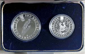 NORVEGIA - 1992 - 100 Kroner e 50 Kroner ... 