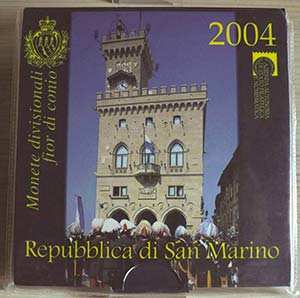 SAN MARINO - 2004 - Serie 9 valori    In ... 
