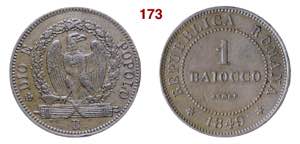 ROMA  SECONDA REPUBBLICA ROMANA  (1848-1849) ... 
