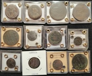 27 monete papali: Giulio II, Quattrino - ... 