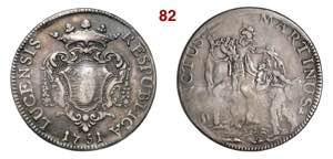 LUCCA  REPUBBLICA  (1369-1799)  Scudo  1751  ... 