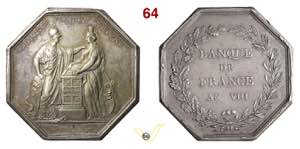 1800 - Banca di Francia  Br. 28 - ottagonale ... 